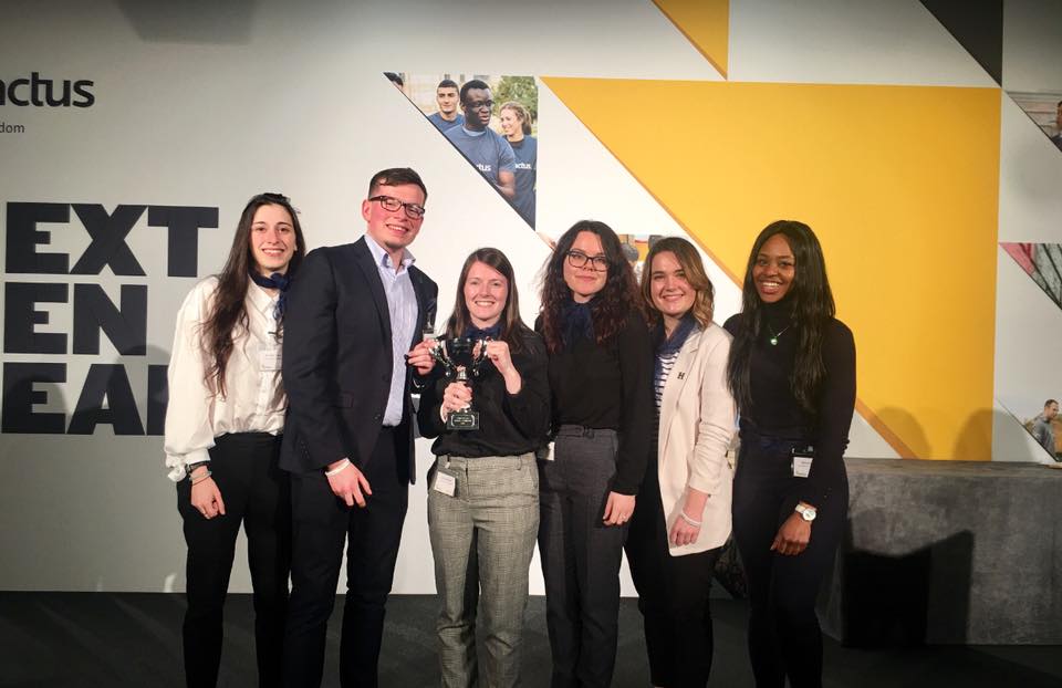 Enactus Huddersfield Rookie Champions 2018