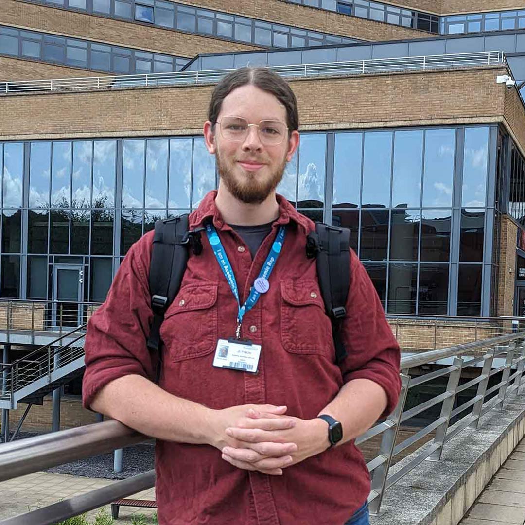 Head shot of BA Primary Education Studies student, Joe Tymon